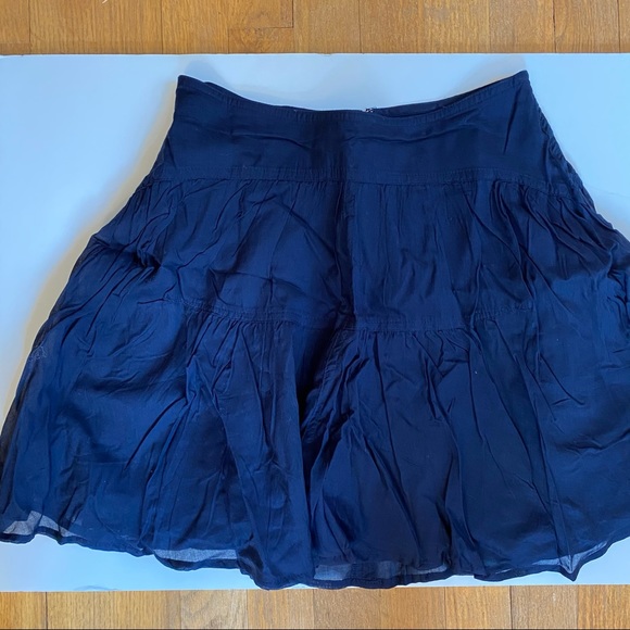 J. Crew Tiered Cotton Voile Mini Skirt - Picture 3 of 4